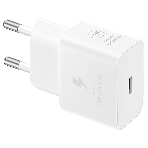Nabíjačka do siete Samsung EP-T2510, USB-C, 25W, bez kábla biela

