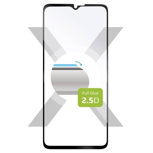 Tvrdené sklo FIXED Full-Cover na Samsung Galaxy Xcover6 Pro čierne

