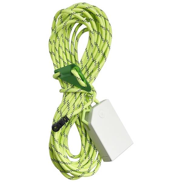 Svietidlo vonkajšie Fischer & Honsel Lano s LED osvetlením, BrightCord, 1x LED, 2,0 W zelené

