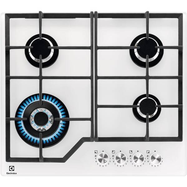 Plynová varná platňa Electrolux KGG64362W biela

