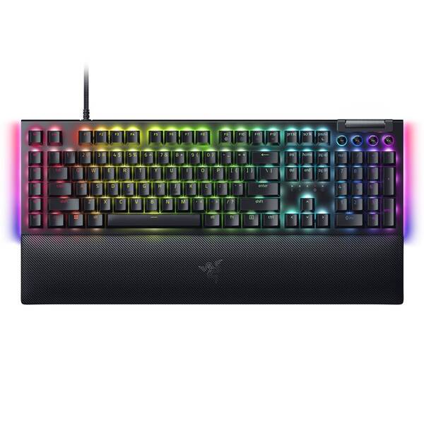 Klávesnica Razer BlackWidow V4 (Green Switch) US Layout čierna


