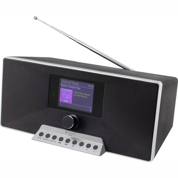 Internetový rádioprijímač s DAB+ Soundmaster IR3500SW čierny

