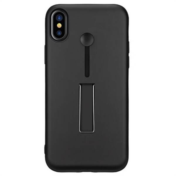 Kryt na mobil 4-OK Combo na Apple iPhone X čierny

