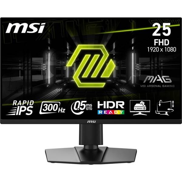 Herný monitor MSI MAG 255PXF čierny

