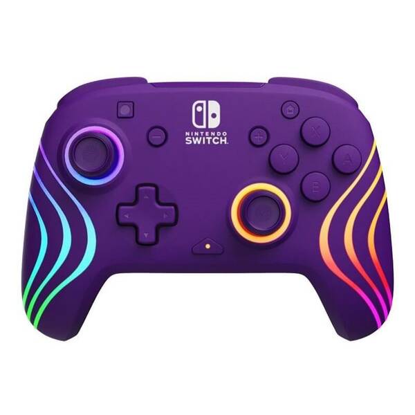 Gamepad PDP Afterglow Wave Wireless, Nintendo Switch fialový


