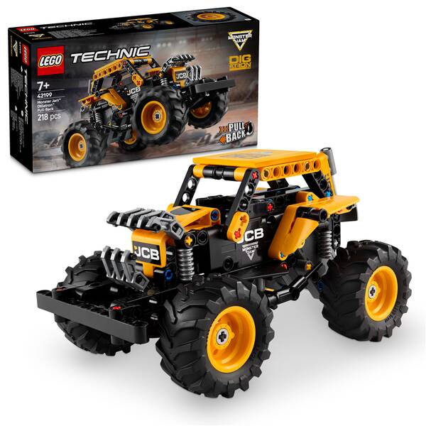 Stavebnica LEGO® Technic 42199 Monster Jam™ DIGatron™ s naťahovacím motorom 

