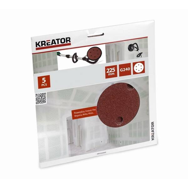 Brúsny kotúč Kreator KRT232009 (5ks) 

