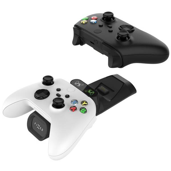 Dokovacia stanica FIXED pre dva bezdrôtové ovládače Xbox Series S, X a One čierna

