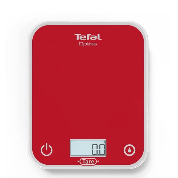 Kuchynská váha Tefal BC50U3V0 Optiss červená

