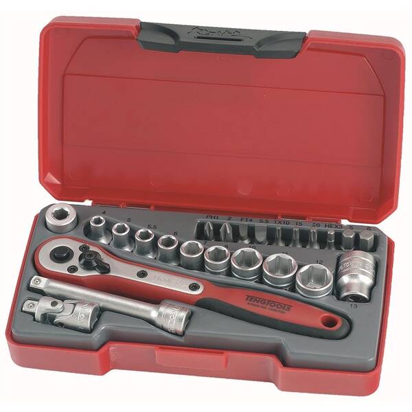 Sada hlavíc Teng Tools T1424 (24 ks) 

