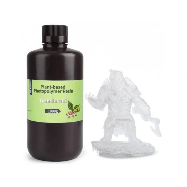 UV resin Elegoo Plant-based Resin 1 kg priehľadný


