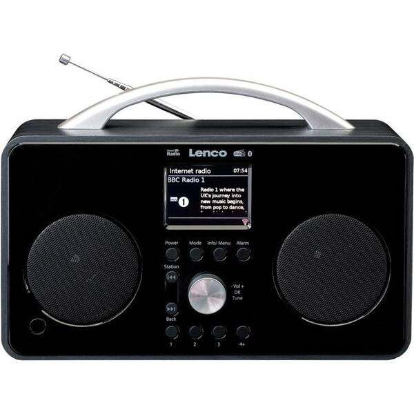 Internetový rádioprijímač s DAB+ Lenco PIR-645 čierny

