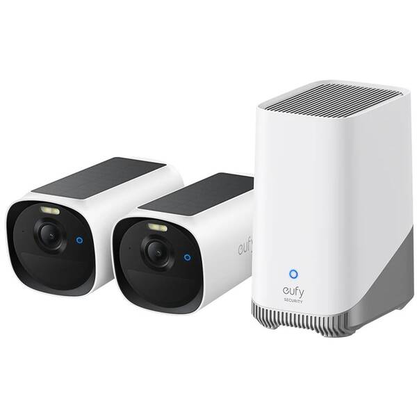 Kamera Anker eufy E40 (2 ks + HomeBase 3) biela

