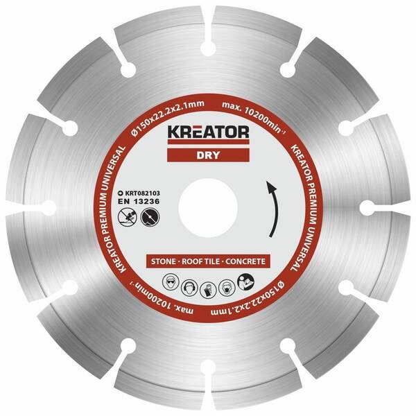 Kotúč diamantový Kreator KRT082103 (1ks) 

