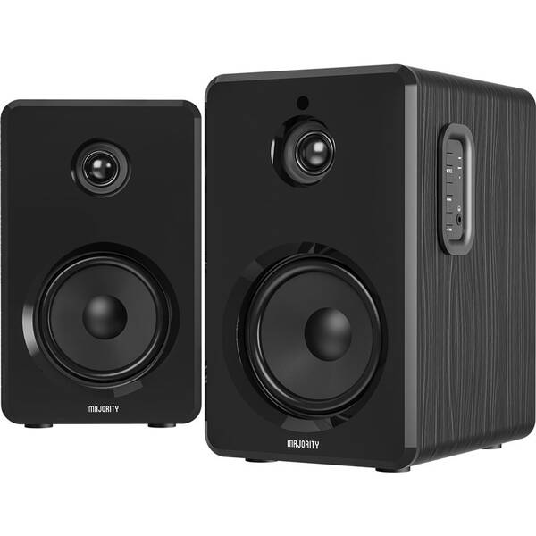 Reproduktory Majority D40 Bookshelf (2 ks) čierne

