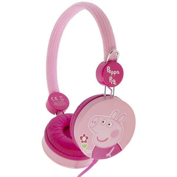 Slúchadlá OTL Technologies Peppa Pig Core Wired ružová


