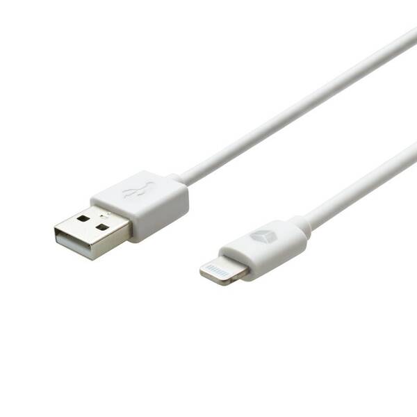 Kábel Sturdo USB/Lighnting, 1m biely

