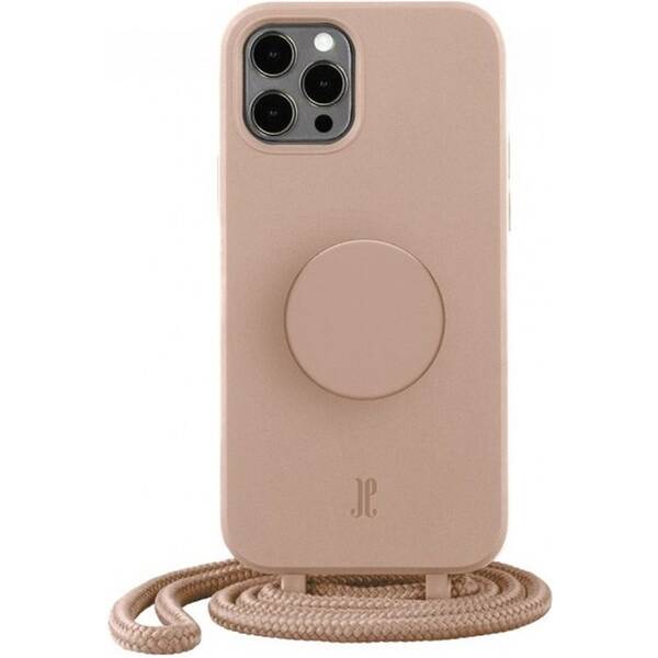 Kryt na mobil PopSockets Just Elegance na Apple iPhone 12 Pro Max béžový

