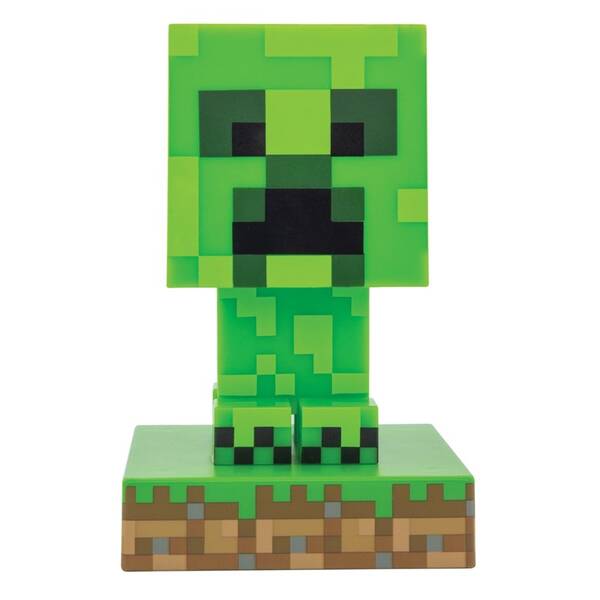 Dekoratívne LED Paladone Minecraft - Creeper zelená

