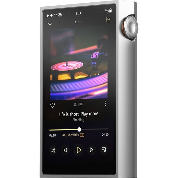 Prenosný digitálny prehrávač Shanling M5 Ultra strieborný

