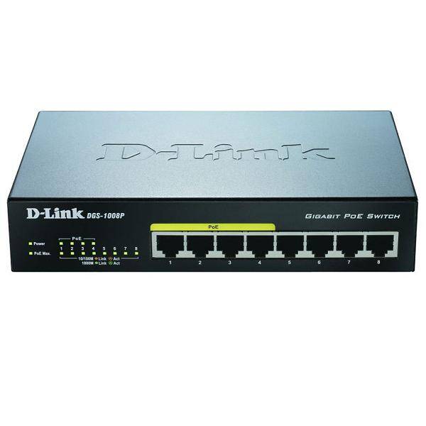 Switch D-Link DGS-1008P 

