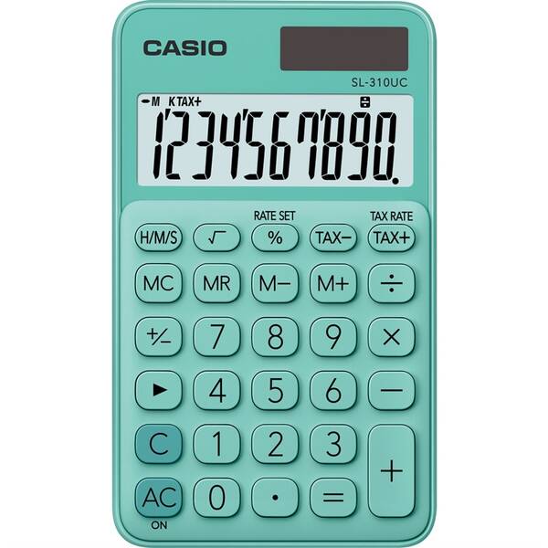 Kalkulačka Casio SL 310 UC GN zelená


