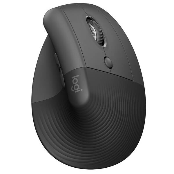 Myš Logitech Lift Vertical Ergonomic for Business sivá

