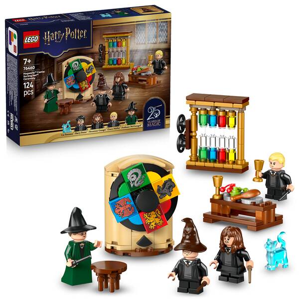 Stavebnica LEGO® Harry Potter™ 76460 Bradavický hrad: Ceremoniál s Moudrým kloboukem 


