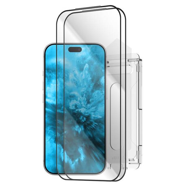 Tvrdené sklo FIXED Full-Cover s anti-dust aplikátorom na Apple iPhone 18 Pro Max (2 ks) 

