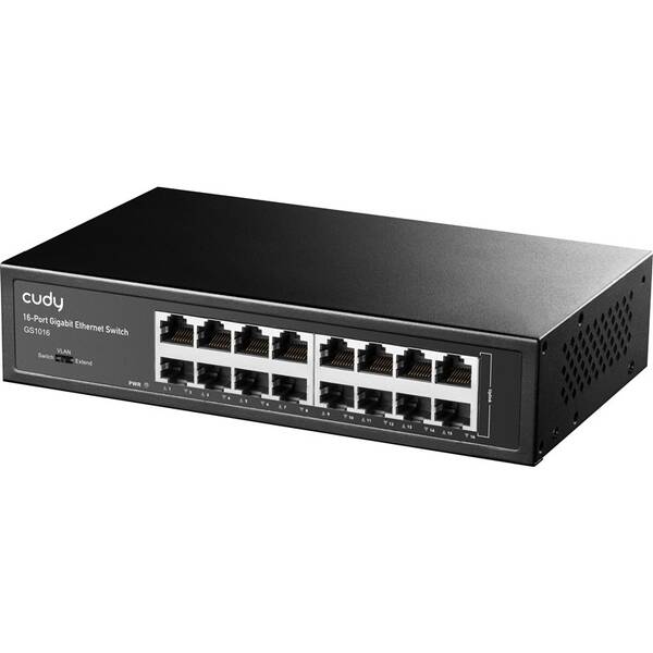 Switch Cudy GS1016 čierny


