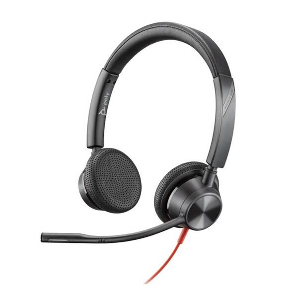 Headset HP Poly Blackwire 3325 Stereo Microsoft Teams čierny

