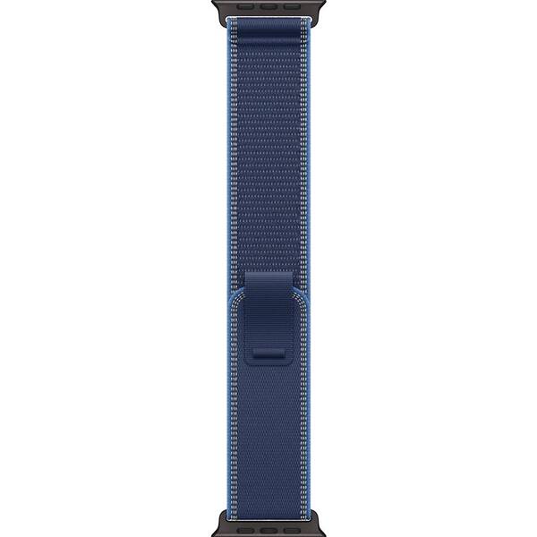 Remienok Apple 49mm modrý/jasne modrý trailový ťah – S/M – čierny titán 

