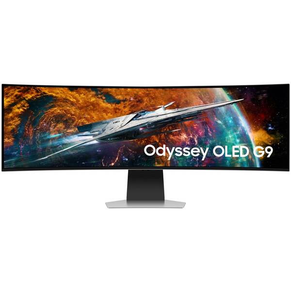 Herný monitor Samsung Odyssey OLED G9 Smart sivý

