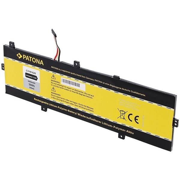 Batéria PATONA pre ASUS UX430 3400mAh Li-Pol 11,55 V C31N1620 

