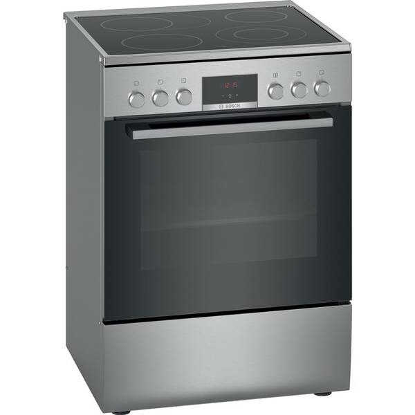 Sklokeramický sporák Bosch HKR39C250 nerez

