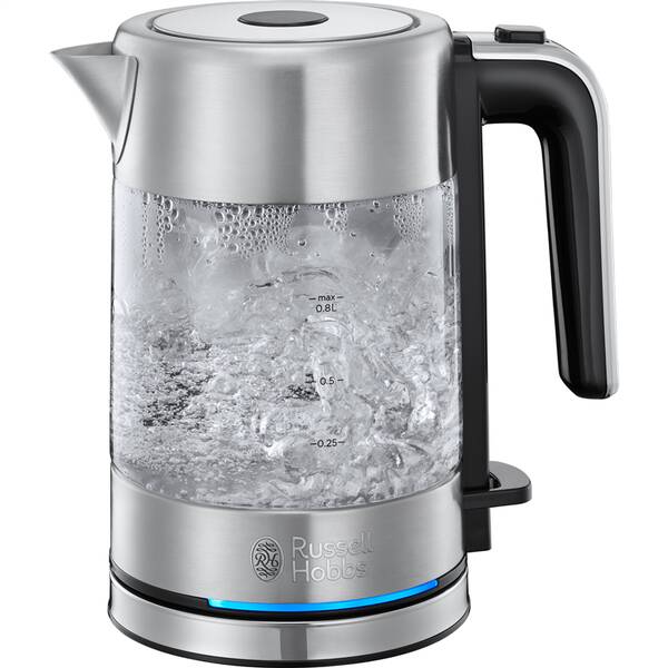 Rýchlovarná kanvica RUSSELL HOBBS 24191-70 Compact Home Glass sklo

