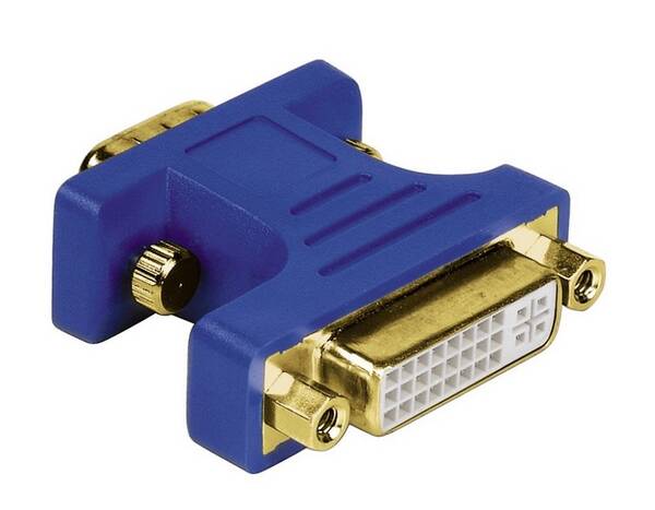 Redukcia Hama DVI / VGA (D-SUB) 

