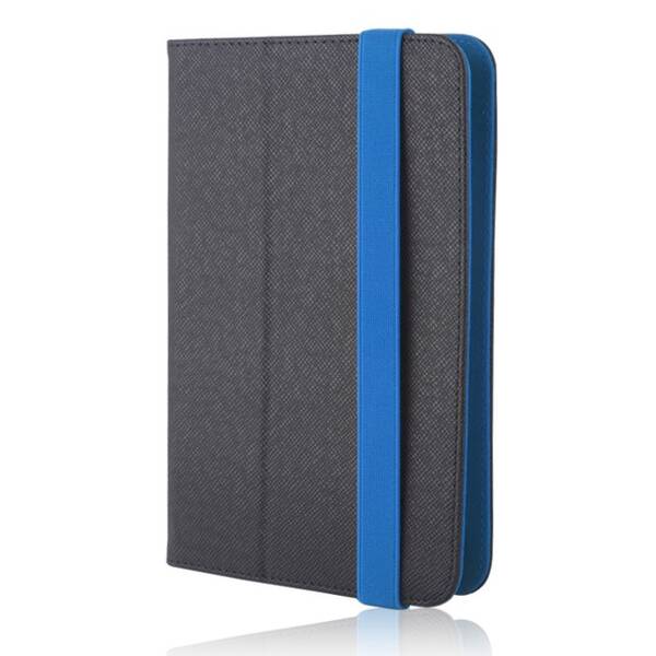 Puzdro na tablet flipové GreenGo Orbi na tablet 7-8" čierne/modré

