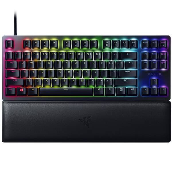Klávesnica Razer Huntsman V2 Tenkeyless (Red Switch) - US Layout čierna

