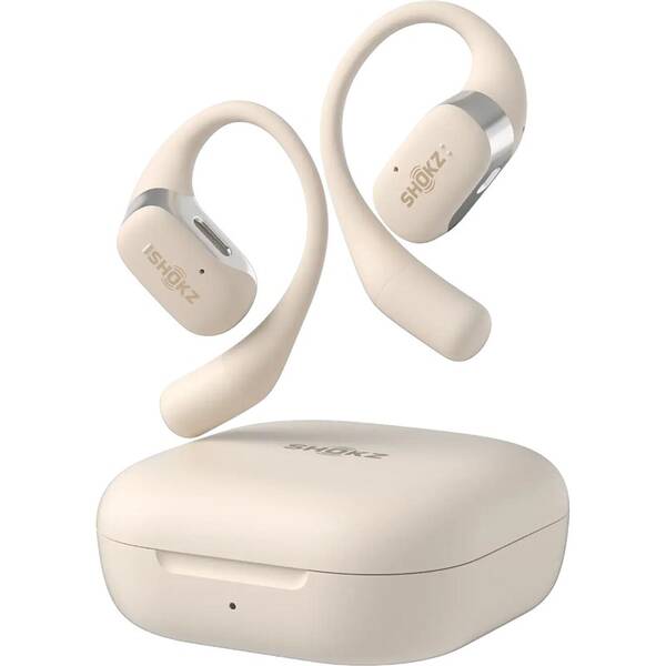Slúchadlá Shokz OpenFit béžová

