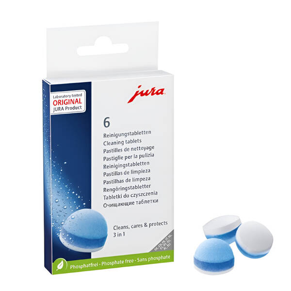 Čistiace tablety pre espressá Jura 6 ks (24225) 

