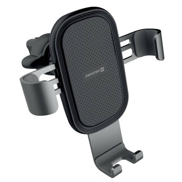 Držiak na mobil Swissten S-Grip G1-AV3, do mriežky čierny

