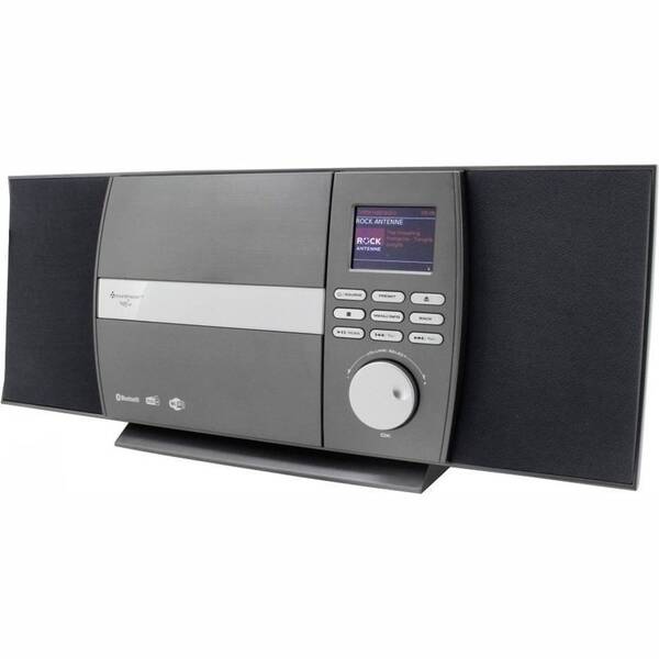 Mikro HiFi systém Soundmaster ICD1010AN čierny/sivý

