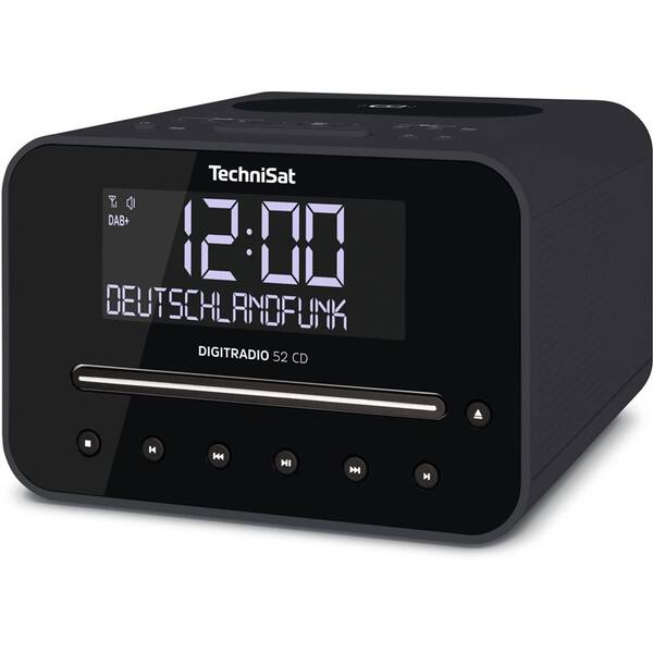 Rádiobudík Technisat DIGITRADIO 52 CD čierny

