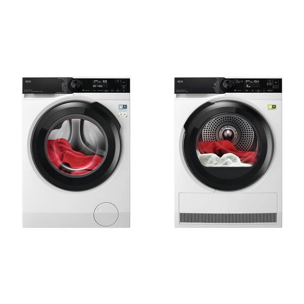 Set výrobkov AEG LFR73844VC + TR8384CC biely

