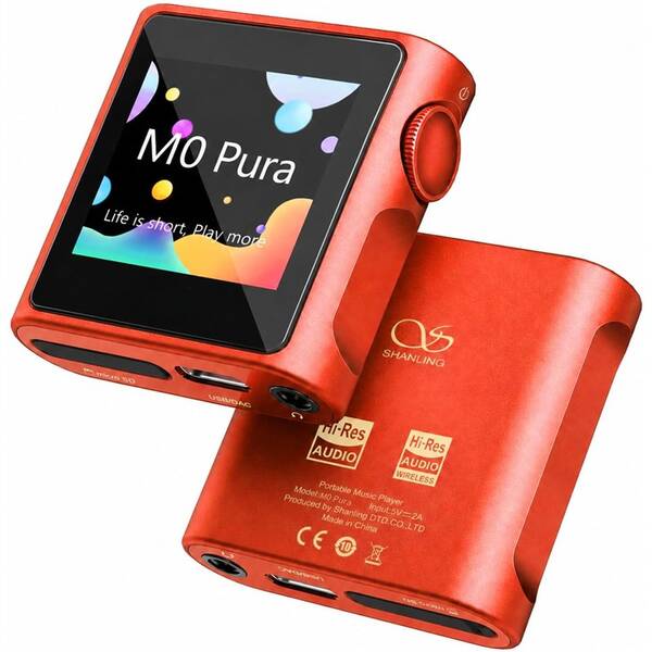 Prenosný digitálny prehrávač Shanling M0 Pura oranžový

