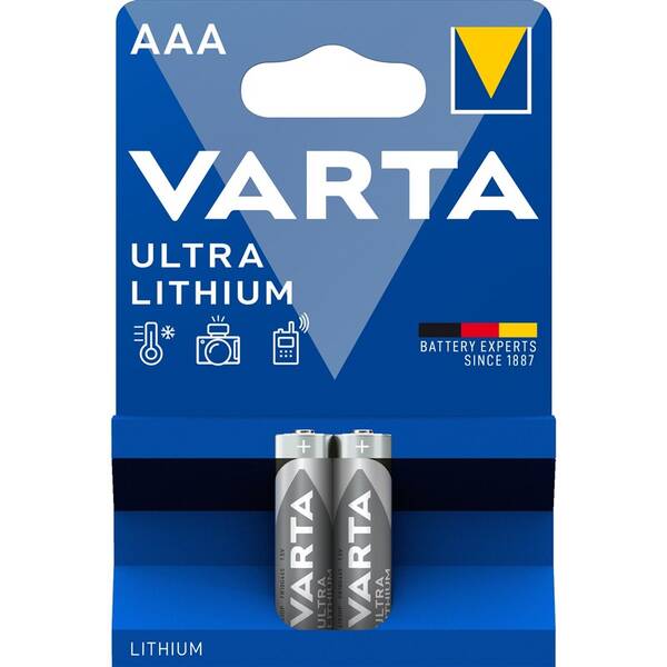 Batéria lítiová Varta Professional AAA, FR03, blistr 2ks 

