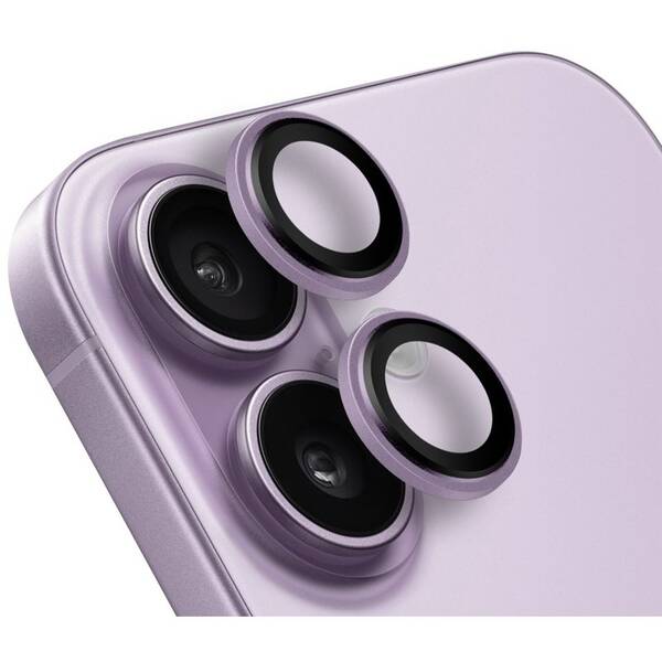 Ochranné sklo šošovky fotoaparátu Obal:Me na Apple iPhone 17 fialové

