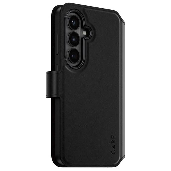 Puzdro na mobil flipové PanzerGlass CARE Tango 2v1 MagSafe na Samsung Galaxy S26 čierne

