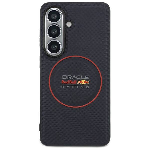 Kryt na mobil Red Bull PU Leather Meshed Red Ring Magnetic na Samsung Galaxy S26 

